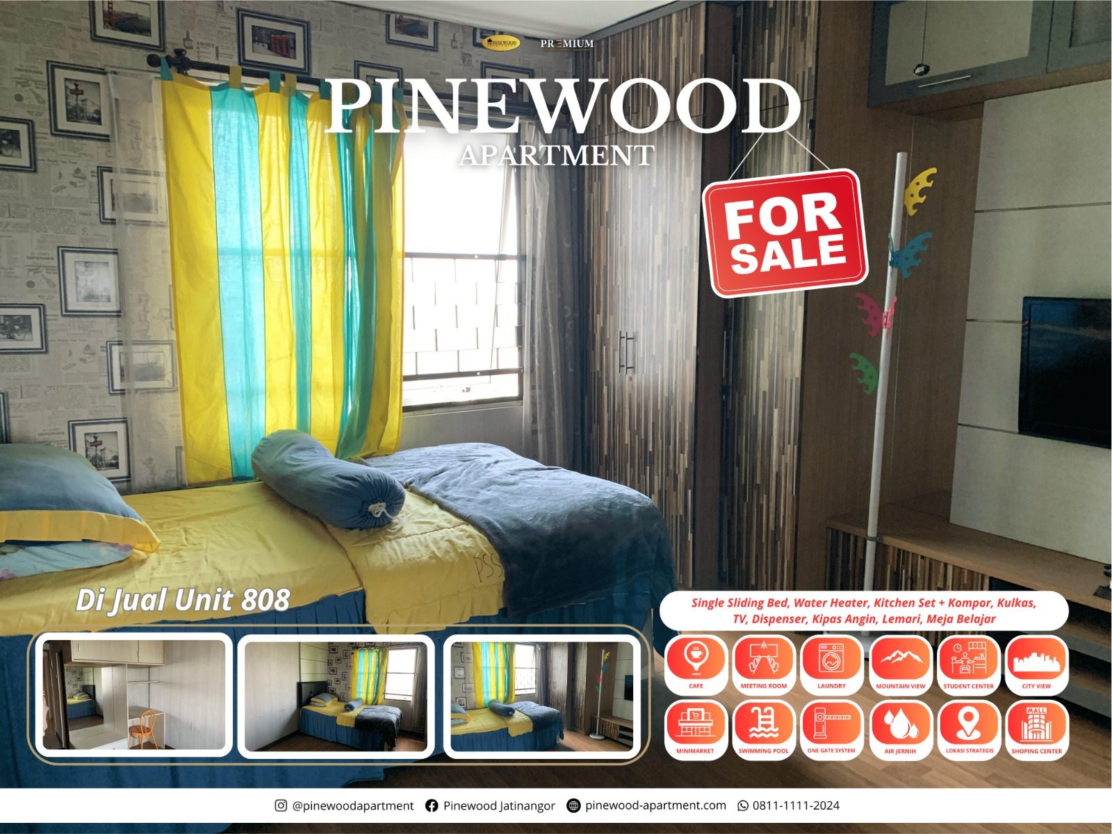 UNIT JUAL STUDIO